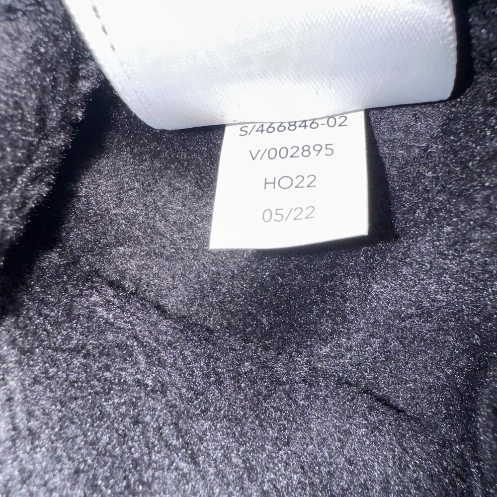 Athleta Cozy Karma Twist Neck Sweatshirt XS Black Fleece - Picture 5 of 10